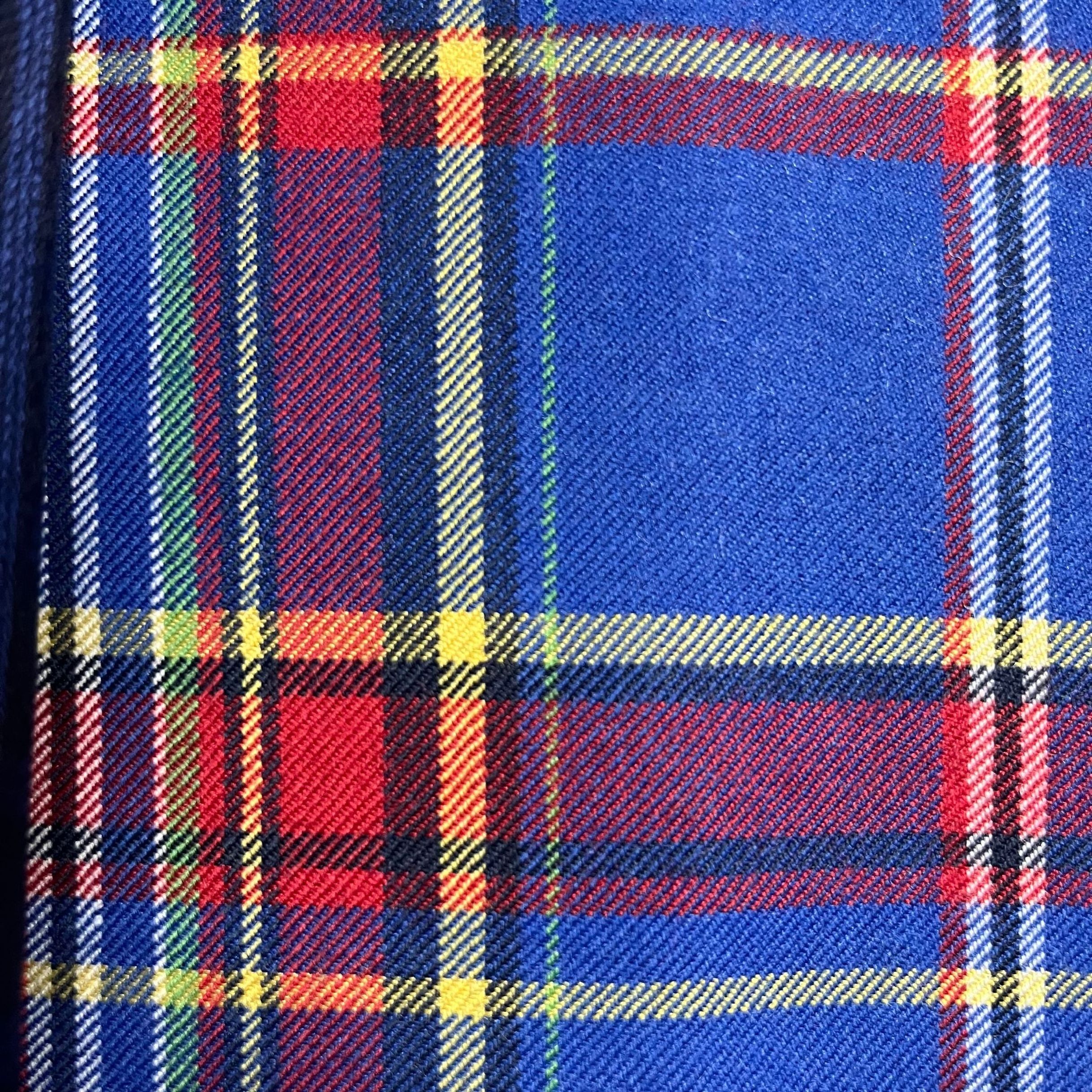 100%polyester Tartan wool polyester Plaid Fabric England Style Lambs wool Fabric