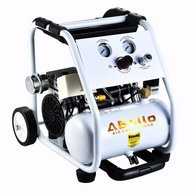 25L 550W Best price 110v mini small portable 1hp medical dental outstanding quiet silent oil free air compressor