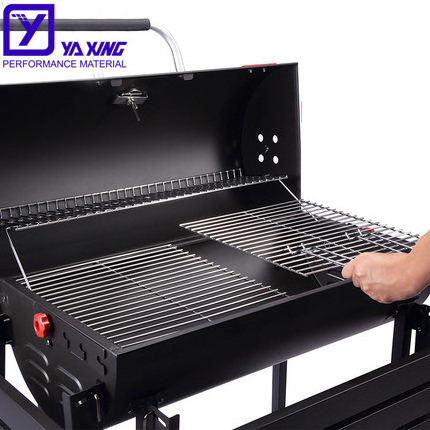 BBQ Grill Charcoal Barbecue Outdoor Pit Patio Backyard Home Meat Cooker Smoker Process Paint Not Flake Black