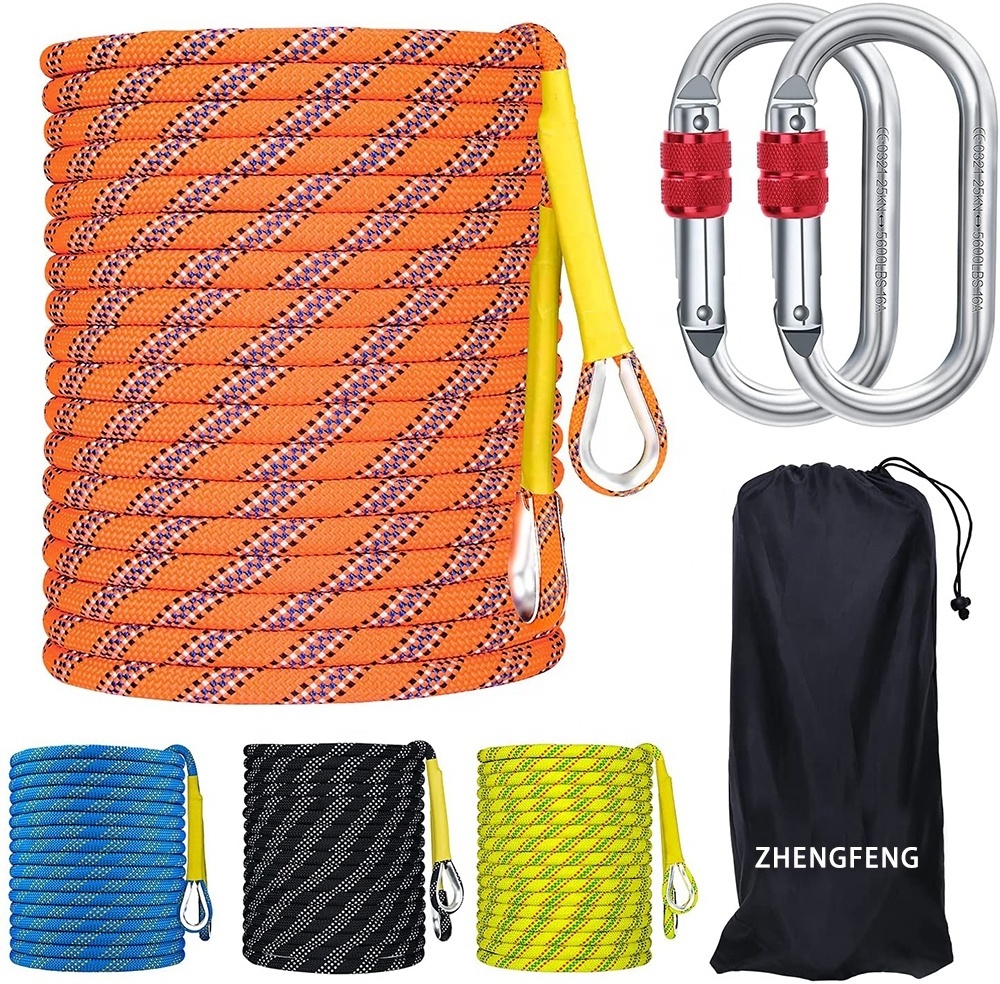 Climbing Rope 10m 20m 30m Tree Climbing RopeDiameter Static Rock Climbing Rope