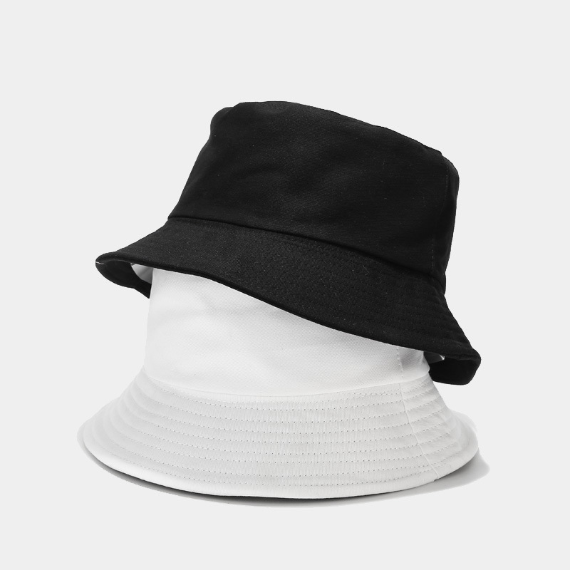 ZG High Quality Distressed Bucket Hats stylish fish sublimation cotton bucket hat custom for men reversible custom bucket hat