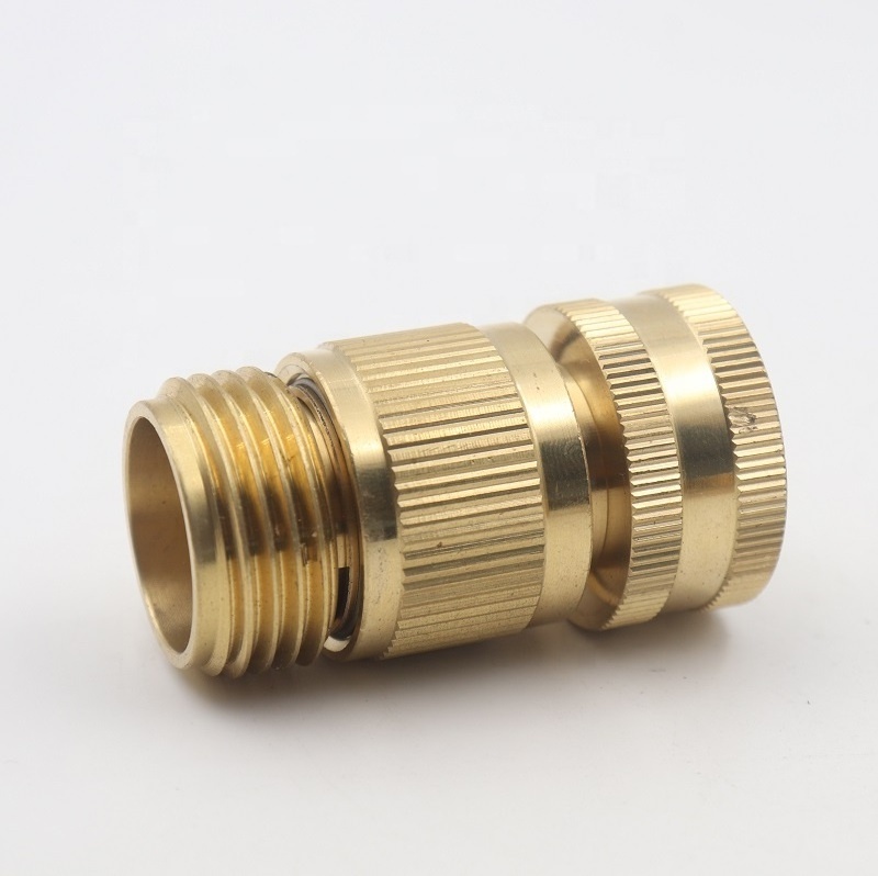 Brass Water Gun Joints Quick Connector Garden Irrigation Connector Nozzle Adapter