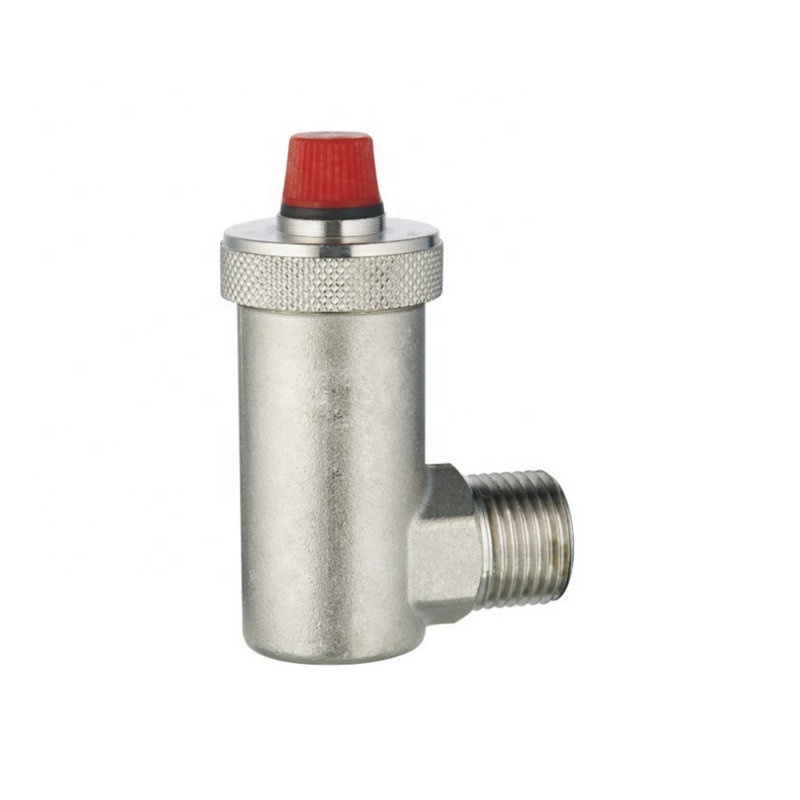 High Pressure Adjustable DN15 Chromed Plated Automatic Brass Air Vent Valve