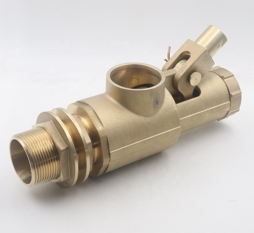 Brass water float valve with float ball