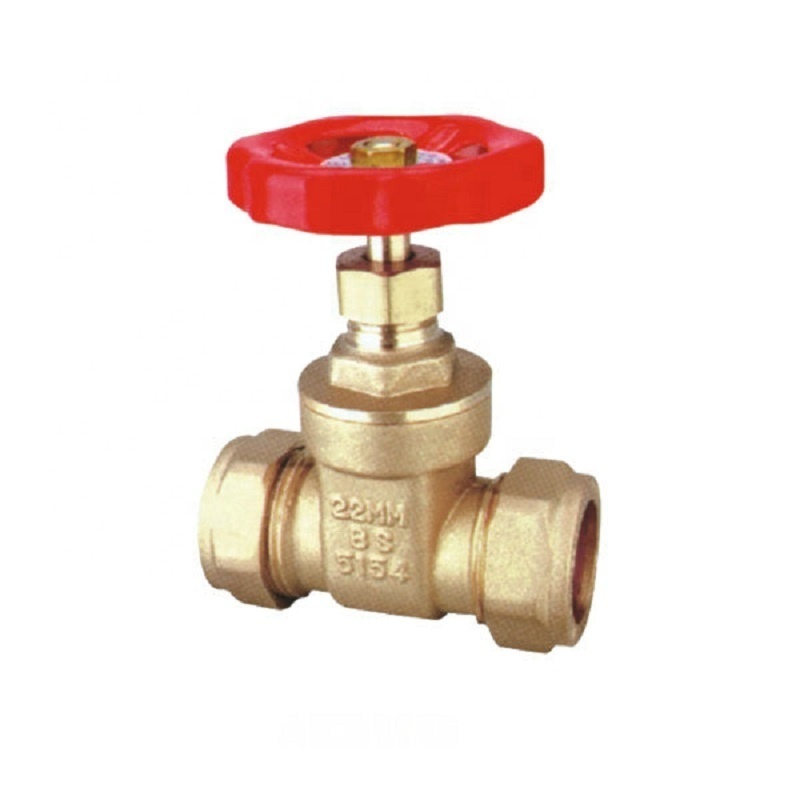 PN16 forged brass gate valve