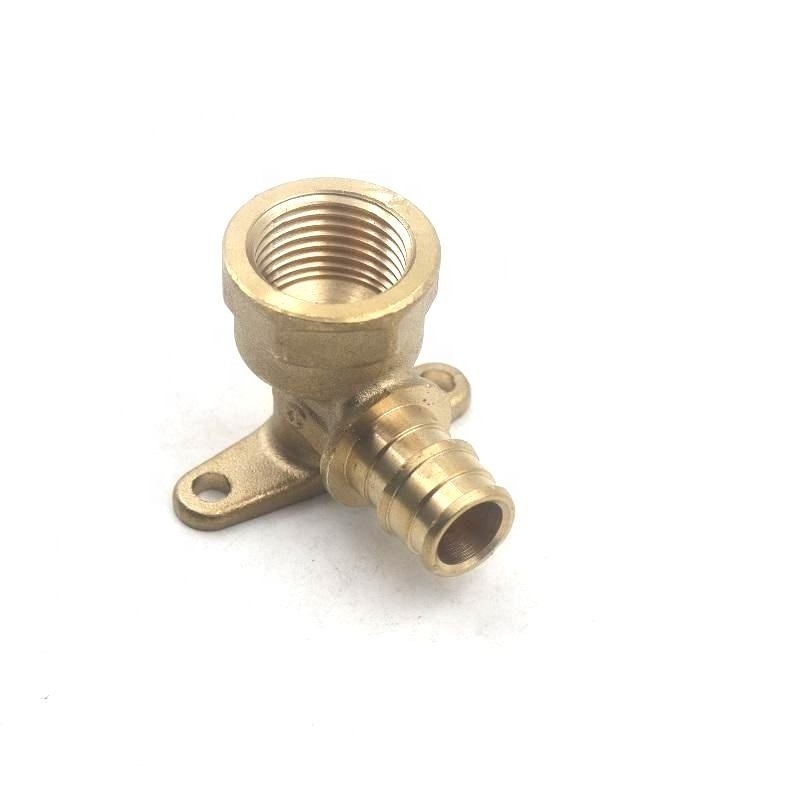 Pex female adapter npt to garden hose brass pex fittings