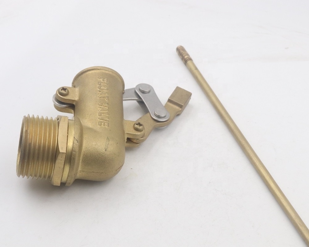 Brass water float valve with float ball