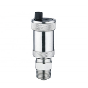 High Pressure Adjustable DN15 Chromed Plated Automatic Brass Air Vent Valve