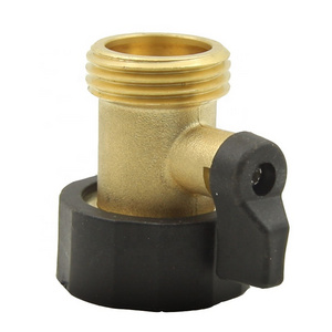 3/4"NH Garden Hose  Brass Shut Off  Valve