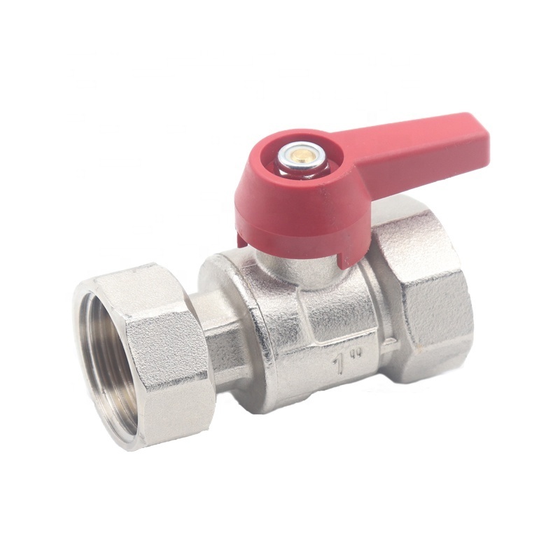 Wholesale good quality butterfly male brass PEX ball valve with connector