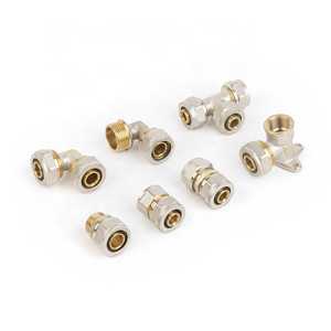 16mm Brass Compression Pex -Al-Pex Fittings for Pex Pipe