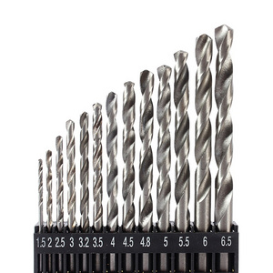 hss m42 straight shank twist drills for metal fine cuticle drilling Round Shank Step Drill Bit