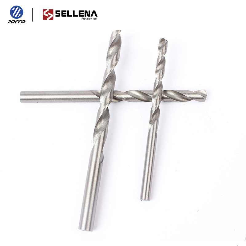 hss m42 straight shank twist drills for metal fine cuticle drilling Round Shank Step Drill Bit