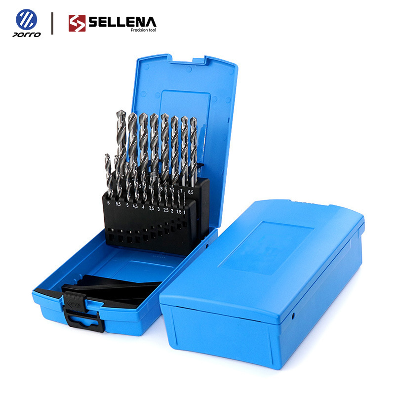 hss m42 straight shank twist drills for metal fine cuticle drilling Round Shank Step Drill Bit