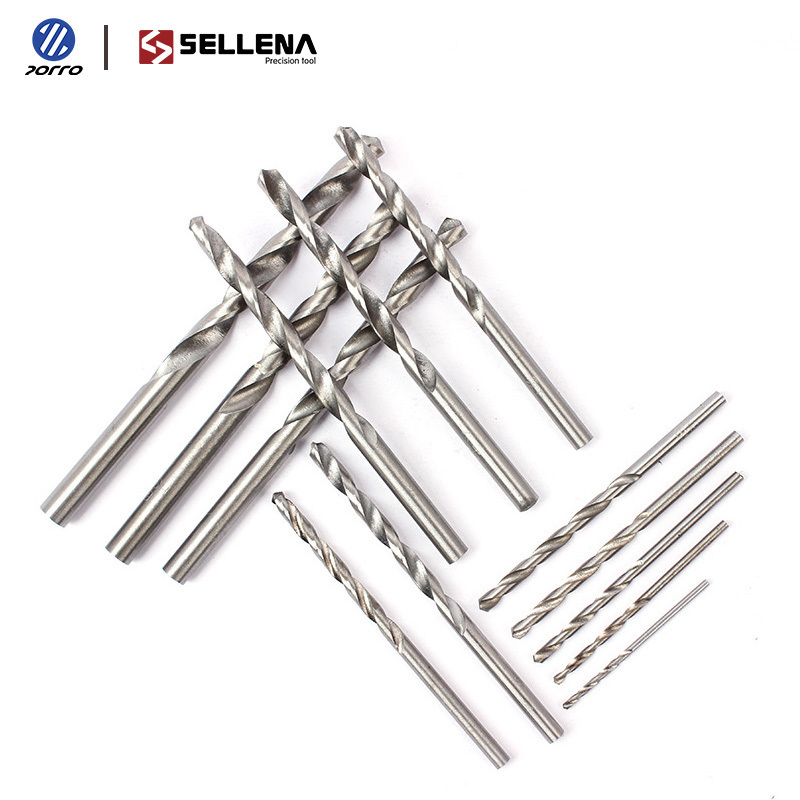 hss m42 straight shank twist drills for metal fine cuticle drilling Round Shank Step Drill Bit