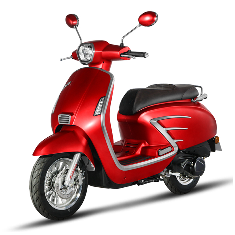 New 2021 Automatic Scooters 125cc Adult Gasoline Motorcycle