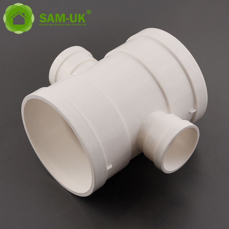 Wholesale a variety of customizable high-quality and standard products plastic pvc pipe fittings cross