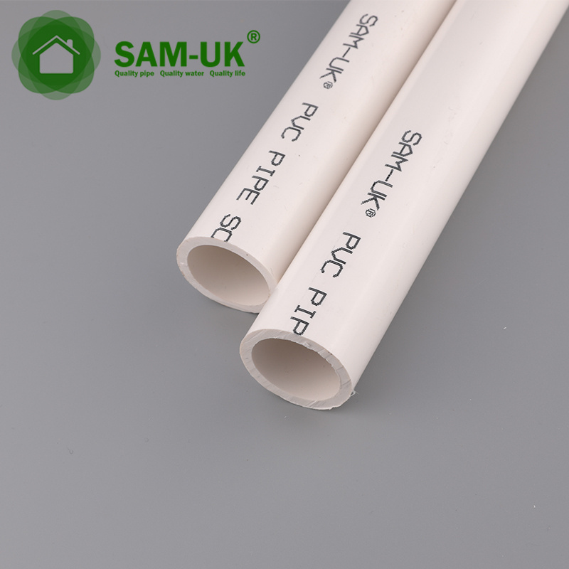 Chinese factories wholesale and export PVC pipes with a diameter of 6 inches for drainage system