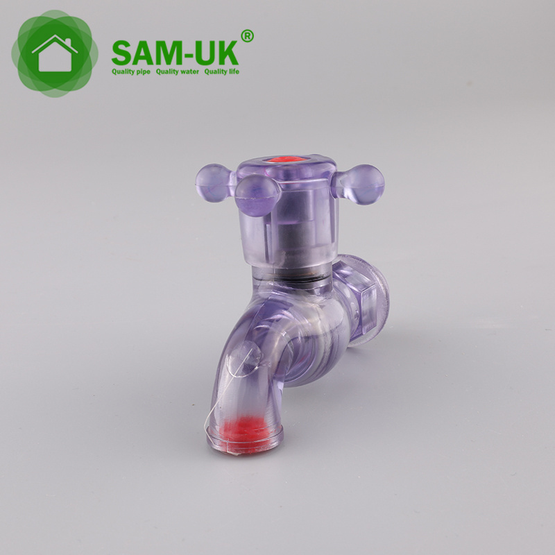 Wholesale OEM factory customized various sizes Plastic Manufacturer PVC Tap Garden Faucet