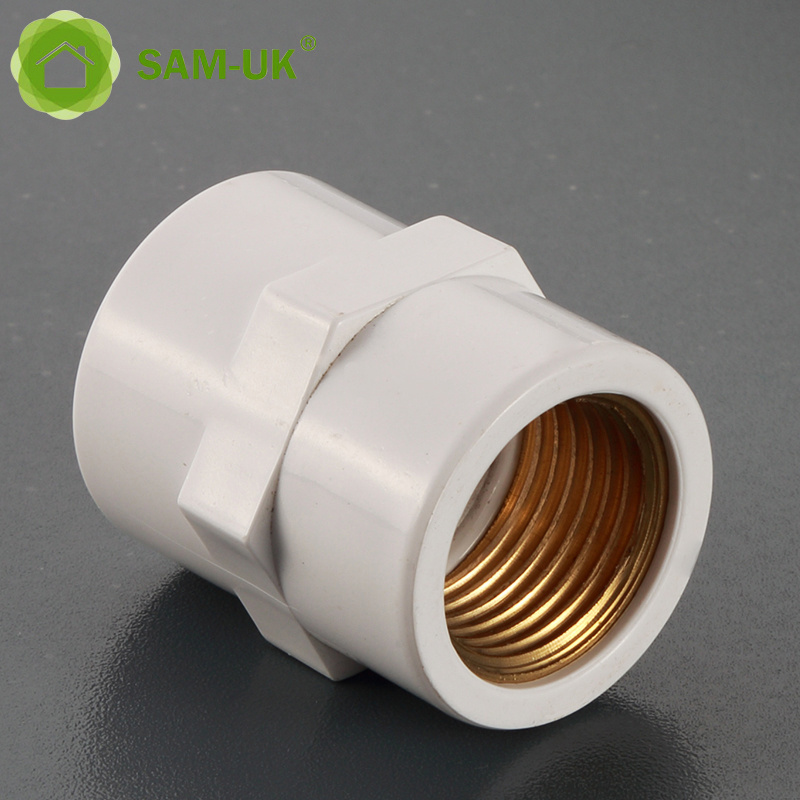 The factory mass productions pvc pipe fitting brass coupling joints and accessories pipes and fittings