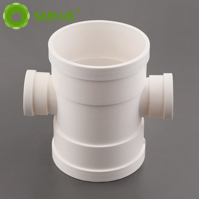 Wholesale a variety of customizable high-quality and standard products plastic pvc pipe fittings cross