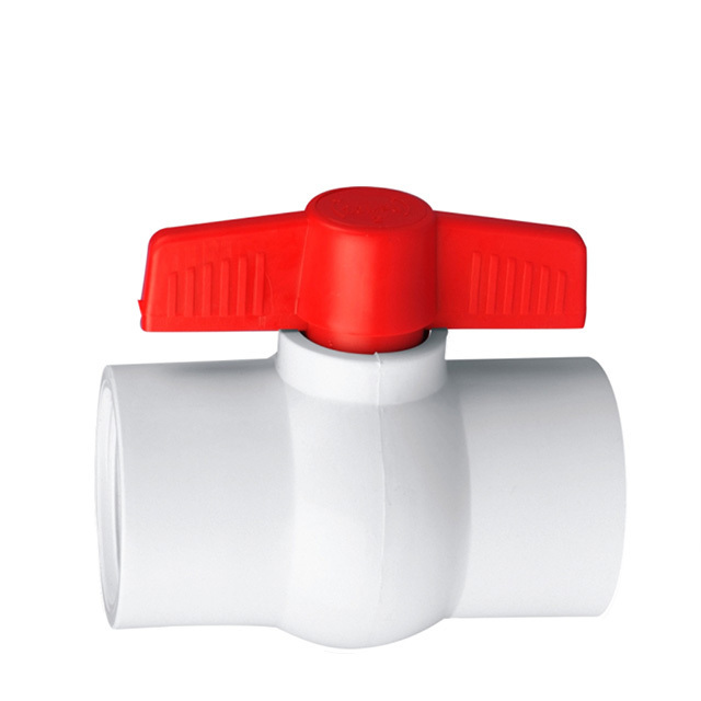 Factory wholesale can be customized size of water supply and drainage Wholesale Professional Plastic PVC/UPVC Ball Valve