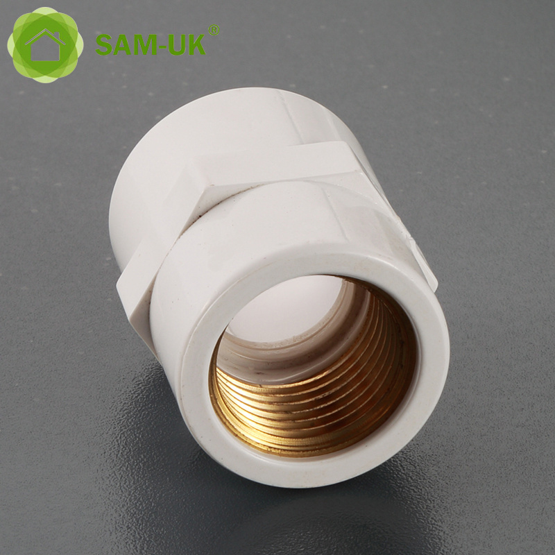 The factory mass productions pvc pipe fitting brass coupling joints and accessories pipes and fittings