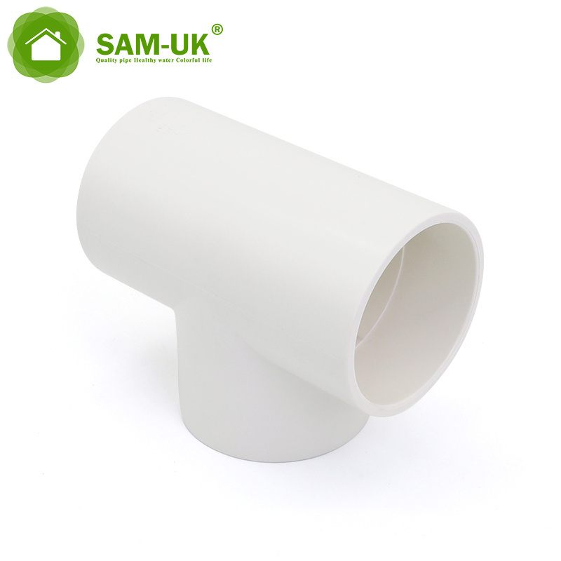 Sam-UK Factory made customizable environmentally friendly pipe fittings catalogue pvc pipe fitting plastic tee