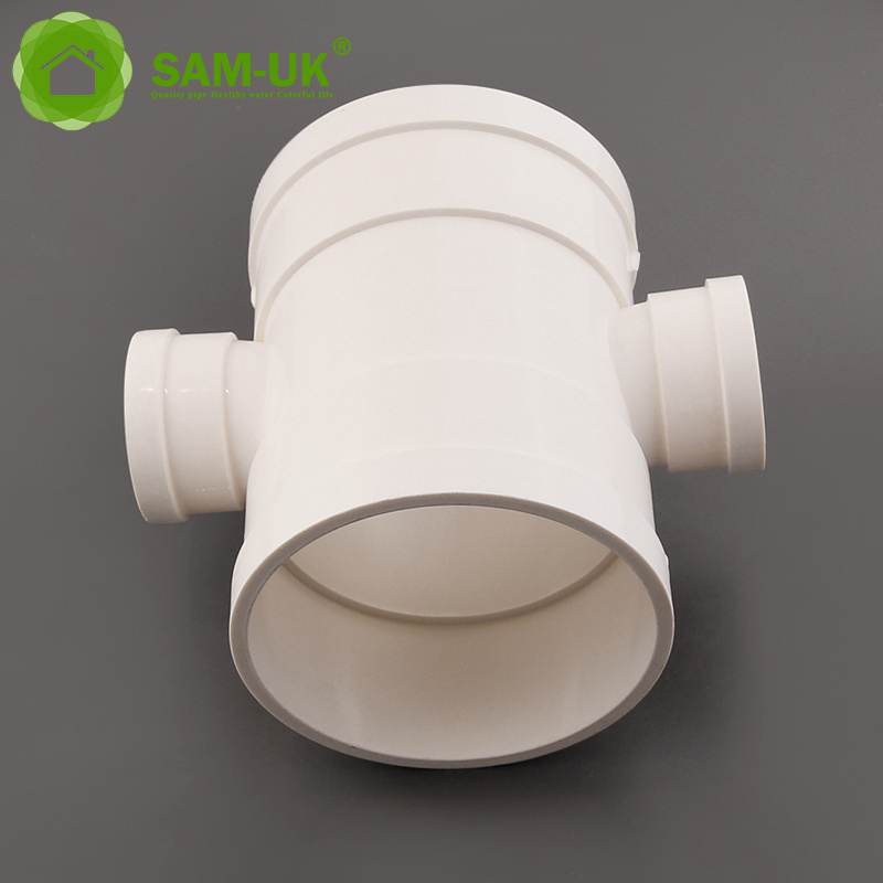 Wholesale a variety of customizable high-quality and standard products plastic pvc pipe fittings cross