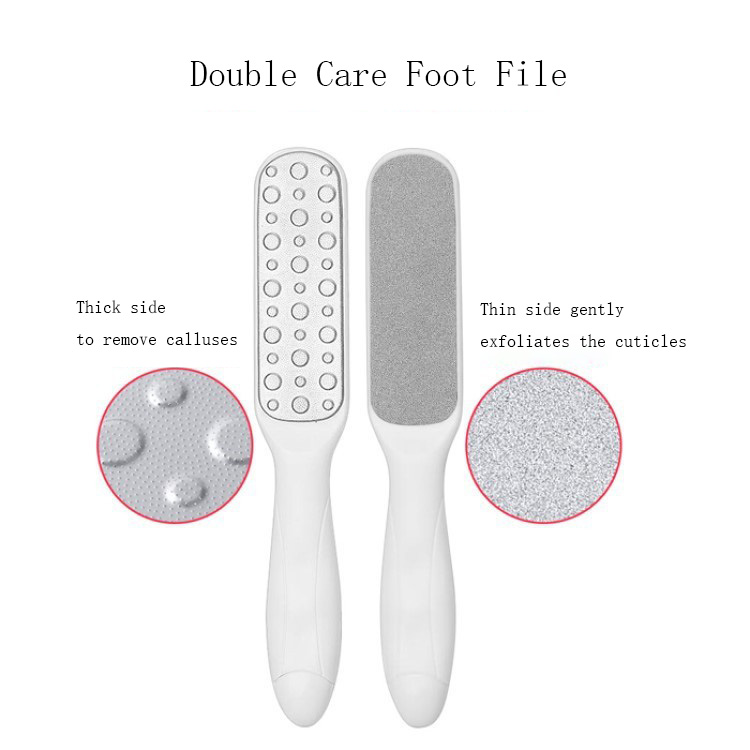 Factory Price Professional Foot File Callus Remover Double Sided Foot Scrubber For Cracked Heel And Foot Dead Skin