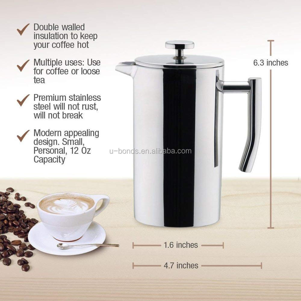 1000ml French press coffee and tea press