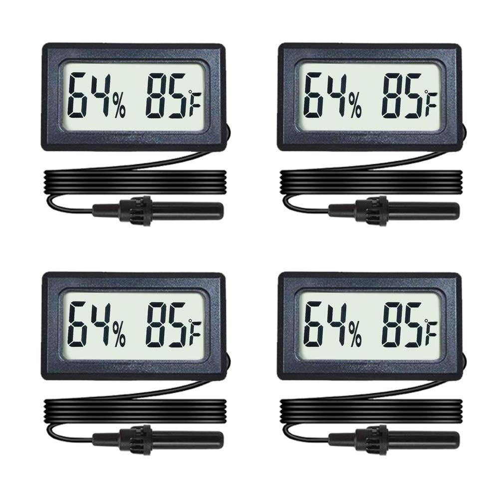 YK-30 LCD Display Mini Digital Electronic Temperature Humidity Gauge Meters Indoor Thermometer Hygrometer