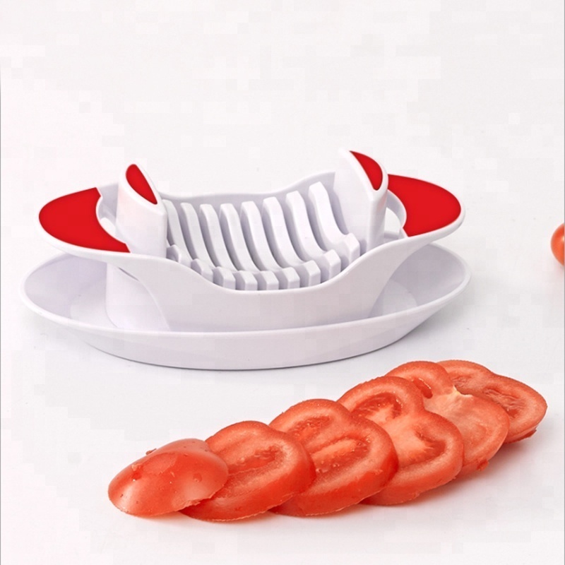 New Design Kitchen Accessories Tomato Cutter Slicer Tomato Kiwi Fruit Mushroom Slicer Vegetable Fruit Cutter in stainless