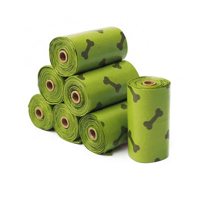 Pet Supplies Biodegradable Plastic Bag Refill Rolls Biodegradable Corn Starch Dog Poop Bag Epi Biodegradable Poop Bag