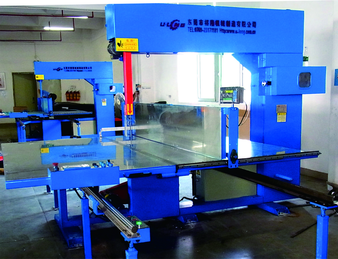 Semi-automatic Vertical Foam Cutting Machine