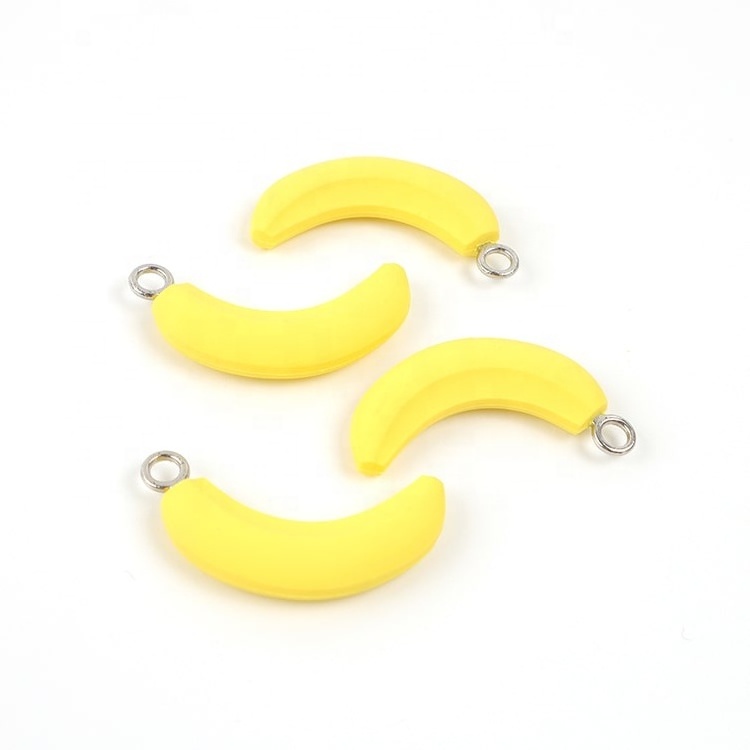 High Quality Custom Fruit Logo banana Plastic Rubber PVC Bag Zipper Puller Rubber Silicone Zip Puller / slider for Bags