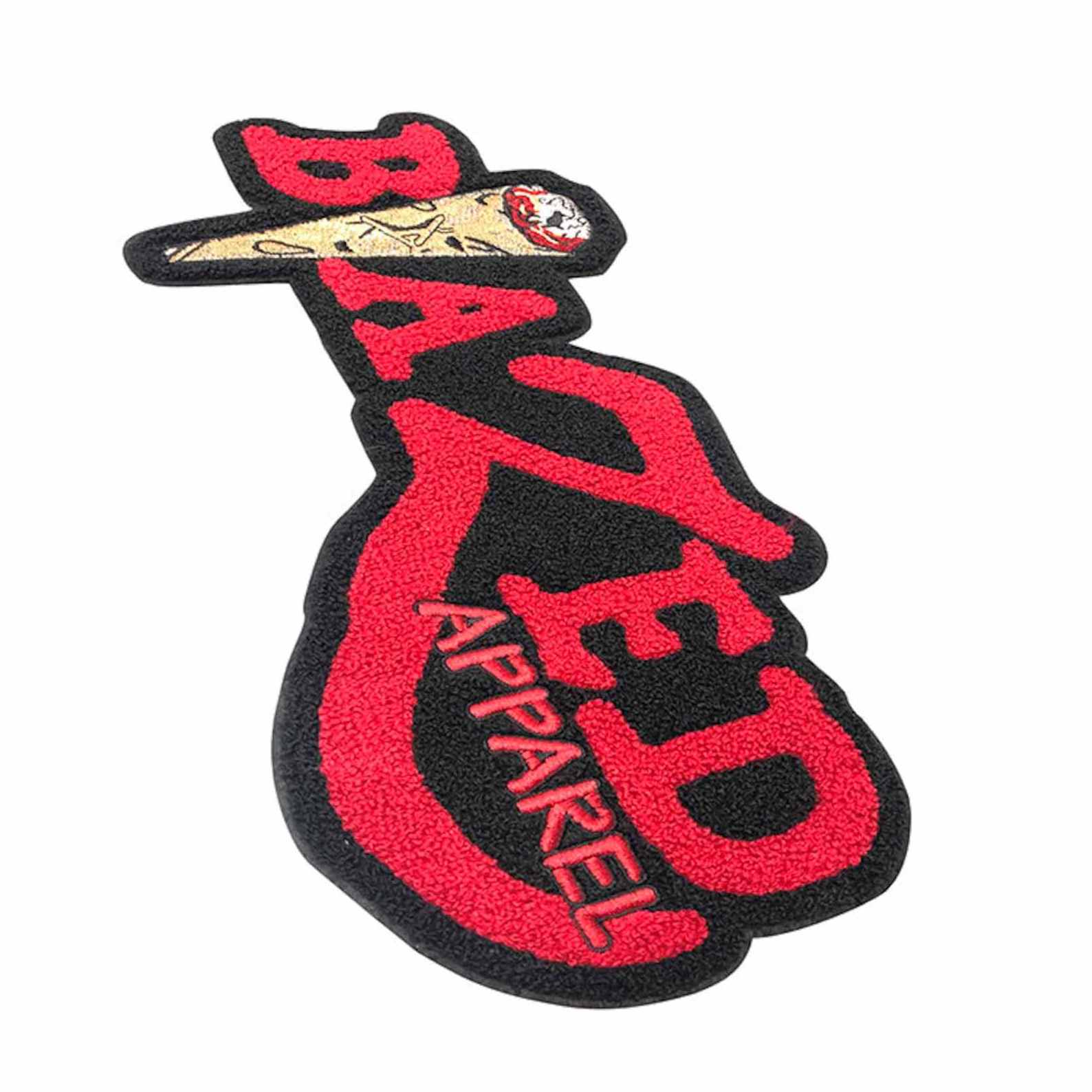 Embroidery Custom Chenille Patch Iron On Laser Cut Patches Chenille Letter Patches for Clothing Chenille Varsity Letters