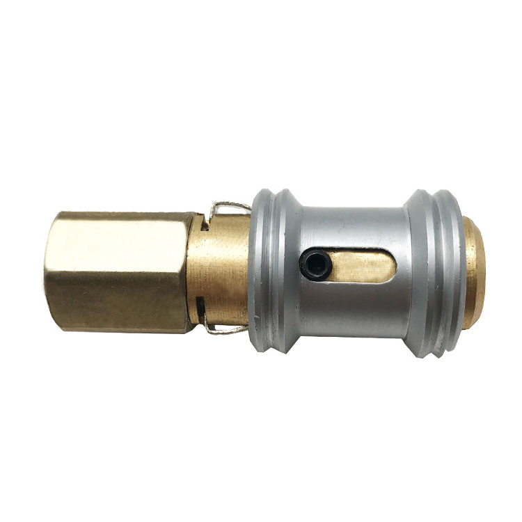 Self-locked Brass tyre tool air chuck tire chuck