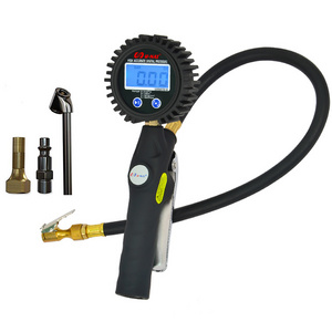 Exwell Digital Tire Inflator Gauge for All Vehicles Automatic Reading Air Pressure Gauge