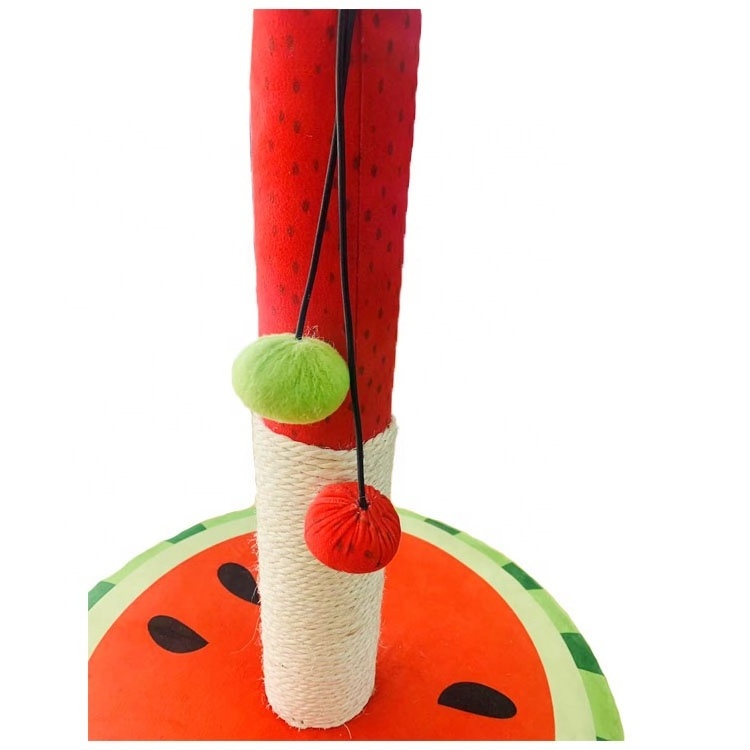 U-PETS Own design Fruit Series cat Scratching post factory direct supply cat trees