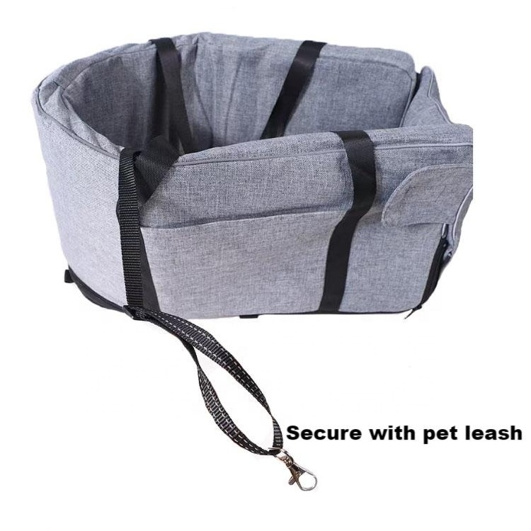 Dog Car Seat Portable Pet Carrier Bag for Small Cats Puppies, dogs,  cat and dog bed washable