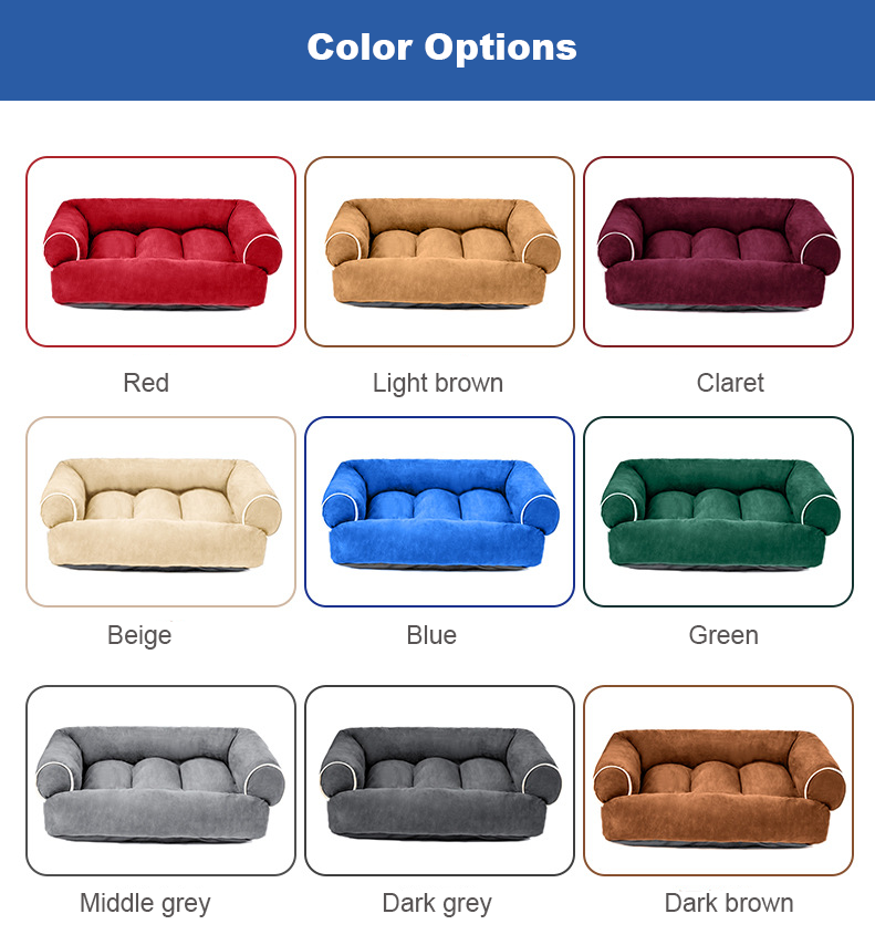 Factory direct sale washable dog bed in cold weather dog beds eco friendly for large dogs