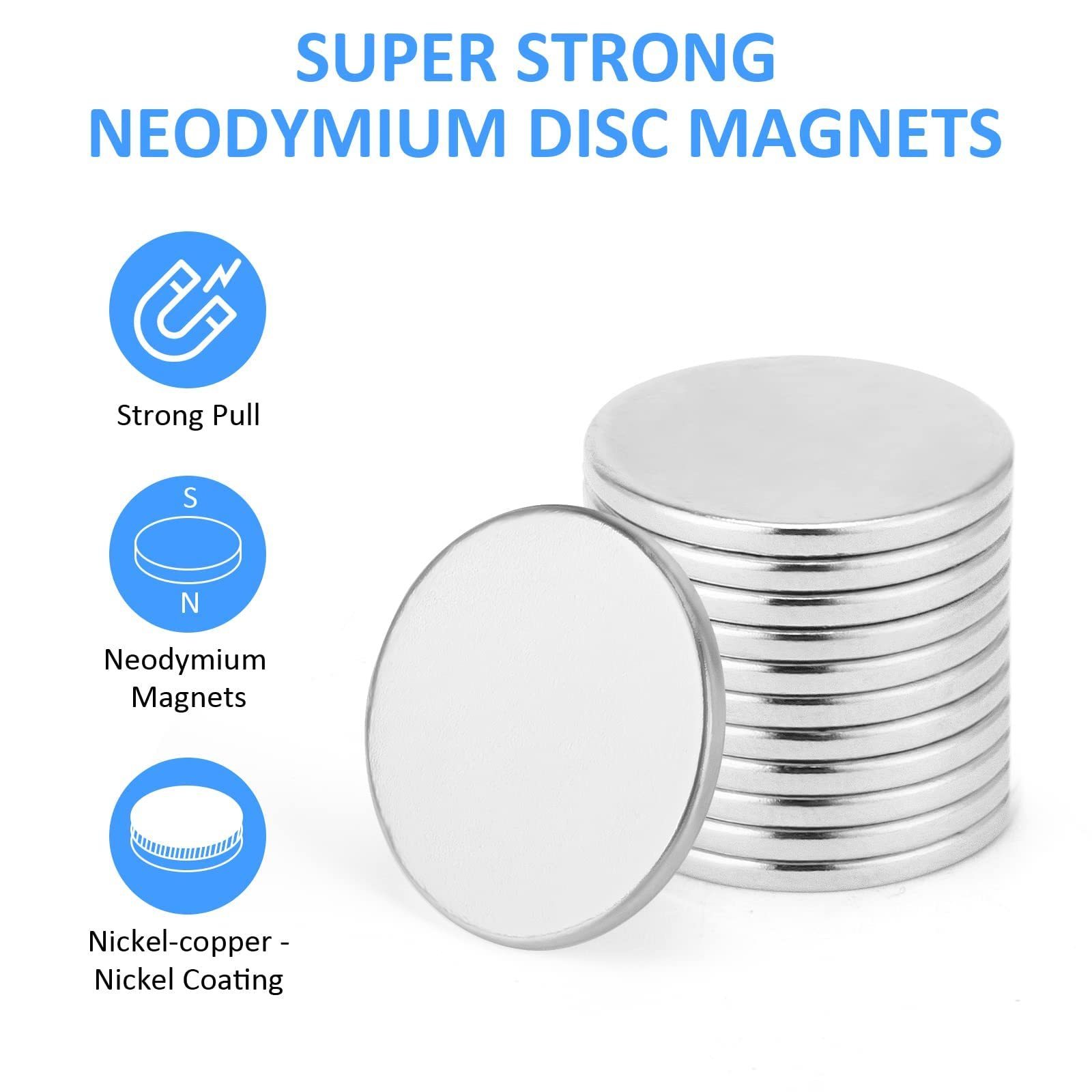 20 year Manufacturer Custom Rare Earth Round NdFeb Magnets Permanent Super Strong Disc N52 Neodymium Magnet for Sale