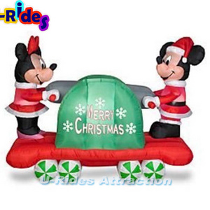 Merry christmas inflable de navidad blow up ornaments yard decoration large outdoor funny inflatable christmas decorations