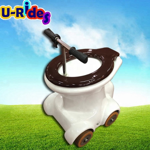 Battery charged toilet rides electric car for kids and adult