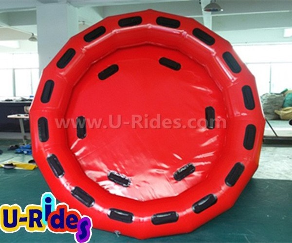 Hot Sale  PVC Inflatable Water Slide Round Tube Raft Boat inflatable rafting boat for Water park