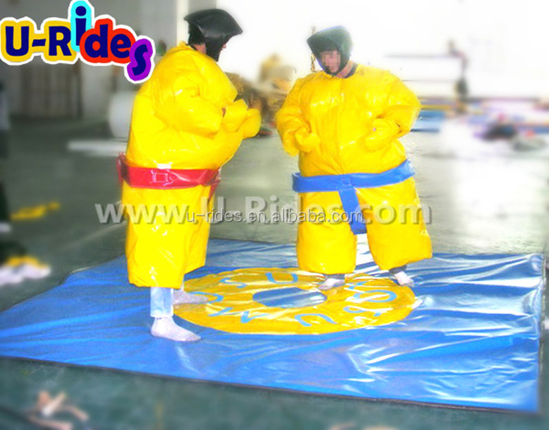 Factory  double foam padded fighting sumo wrestling costume sumo wrestler suit for adventure park