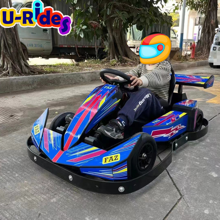 12V Electric Go Karts ride on toy Amusement Park Mini safety Bumper Electric Amusement Games Children Racing Go Kart For Kids