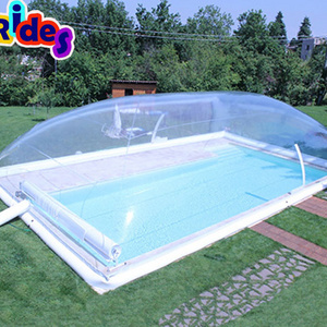 Customized Pool Cover Transparent Air Inflatable Swimming Pool Dome for garden