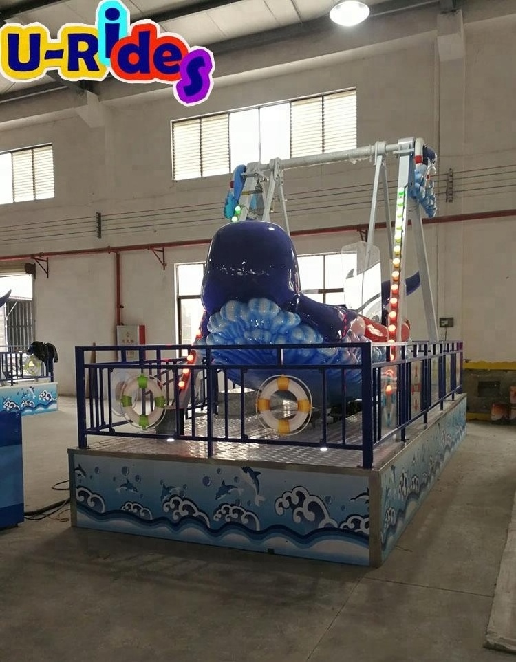 Outdoor swing pirate ship carnival amusement rides U-BR-086